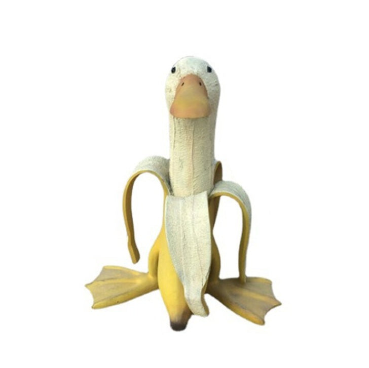 Silly Goose Banana Garden Decoration