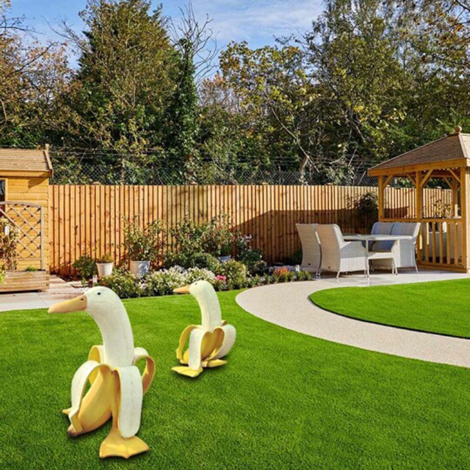 Silly Goose Banana Garden Decoration
