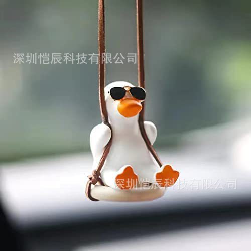 Car Swinging Silly Goose